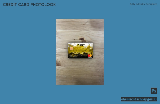Rumänien Raiffeisen Bank Mastercard Photolook Beispielvorschau